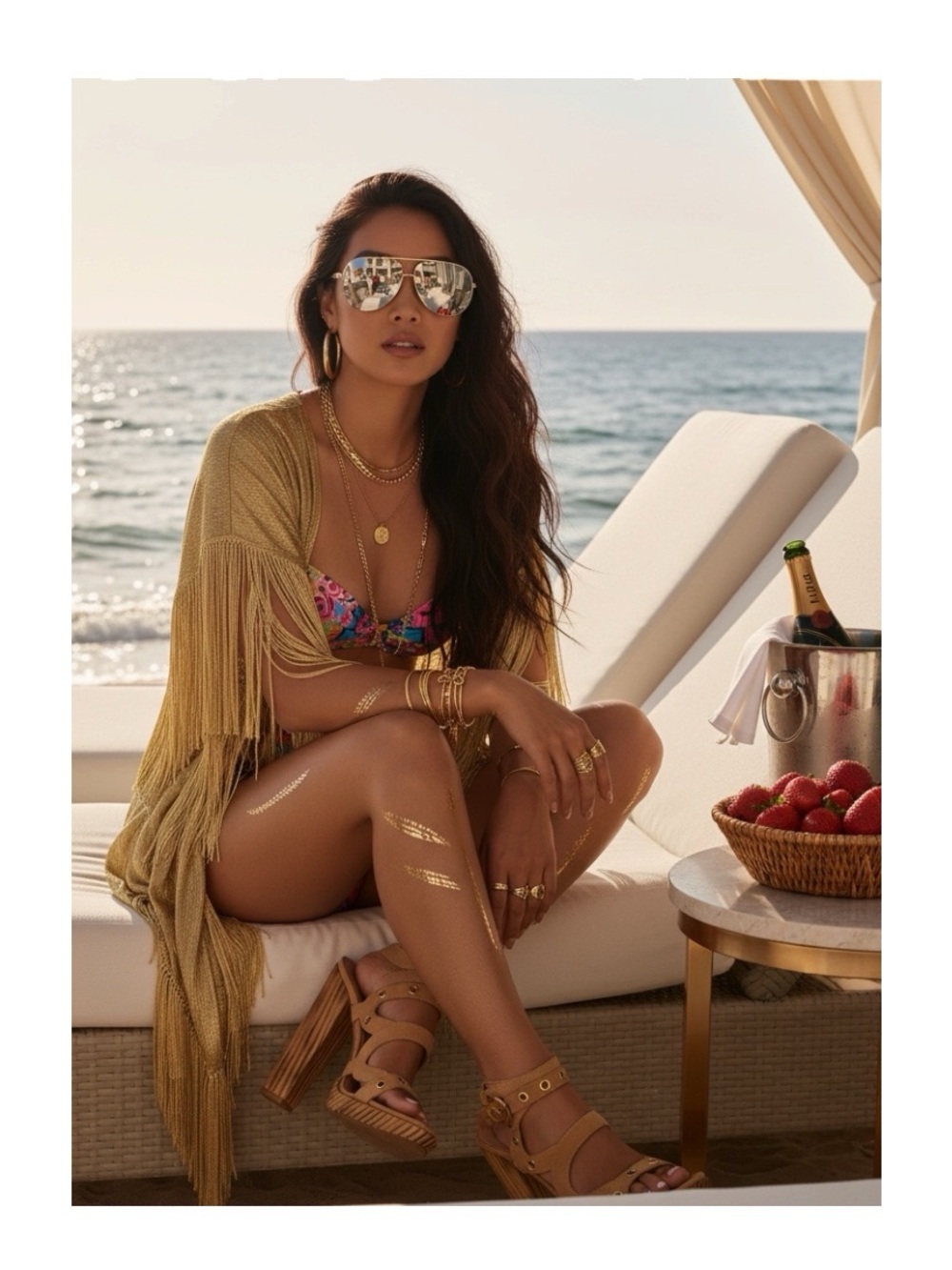 Casadei ♚ Renna Bamboo Heeled Heels Platform Ankle Strap Sandals ♚ Sand Suede ♚